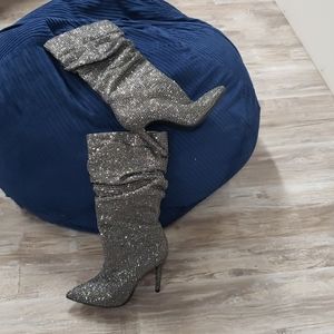 Jessica simpson glitter boots